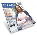 Funke Abimbola graces the cover of C. Hub magazine January issue.