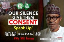 Nigerian popular artist, Tuface to lead a planned nation wide protest against the government.