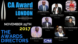 Meet 2017 CA Awards Directors appointed by C. Hub Magazine .