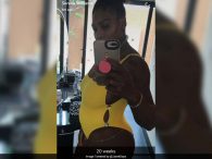 Serena Williams reveals she’s 20 weeks pregnant with her first baby.