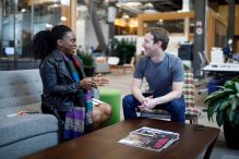 Mark Zuckerberg meets Nigerian  Lola founder of FIN ahead of his planned summit to meet Facebook group admins