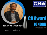 Prof. Femi Oyebode to receive Legend Recognition at CA Awards 2017.