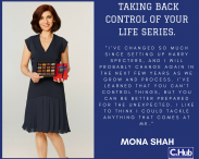 Entrepreneurs finding life balance series- Mona Shah.