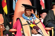 South African Artist Esther Mahlangu conferred with Honorary Doctorate