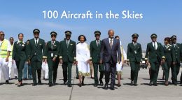 Ethiopian Airlines steps up its lead in African Aviation as it announces its 100th aircraft.