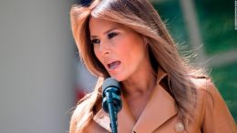 First Lady Melania Trump speaks out against separating families at border.