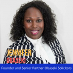 Profiles: Jennifer Obaseki – Founder and senior partner Obaseki Solicitors.