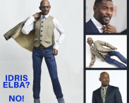 Idris Elba? No. That Doll is nothing like Idris. .
