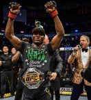 Nigerian-American boxer, Usman Kamaru beats Colby Covington to retain his UFC Welterweight Title.