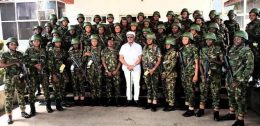 Nigeria Deploys an all Female Army Troop to Anambra State.