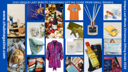 2020 Unique Last Minute Christmas Gifting Guide From Small Brands.