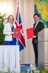 The UK has signed a free trade Deal with Singapore worth over £17 Billion.