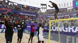 Senegal Wins Brazil to become the first African Nation to reach the FIFA BEACH Soccer World Cup Semi-Final.