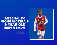 Arsenal FC signs 9-year-old Nigerian Munir Sada.