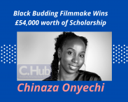 London budding filmmaker, 25, Chinaza Onyechi awarded a MetFilm School Scholarship Worth £54,000.