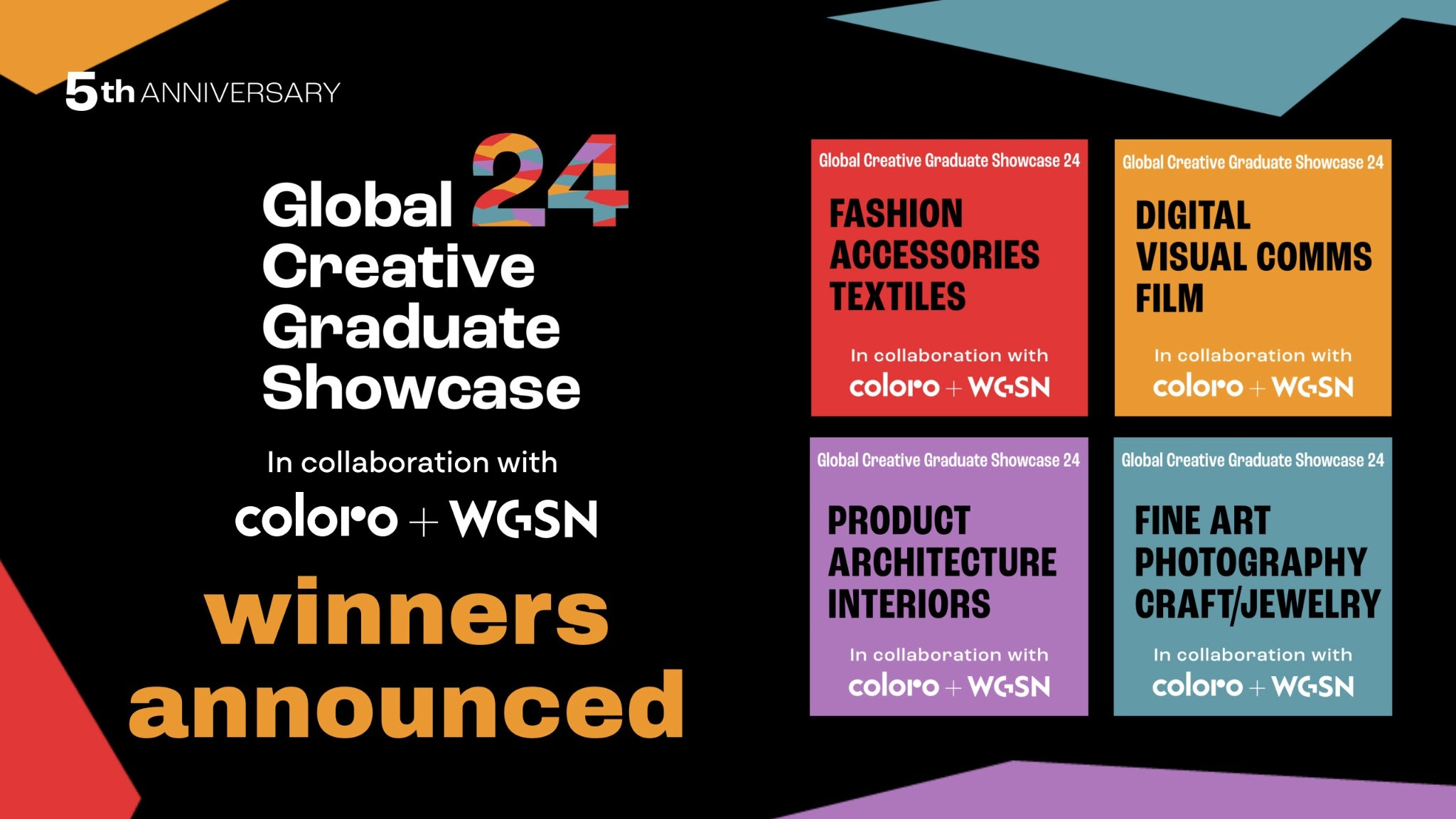 Meet the winners of the Global Creative Graduate Showcase 2024.